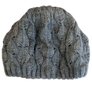 🌈 6/$60, Grey, Cable Knit Beanie, 8” X 9”